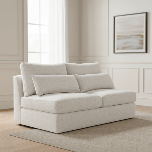 Banks Armless Loveseat