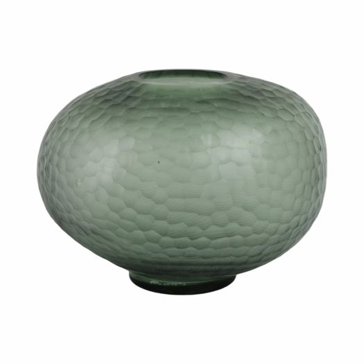 Bastia Green Glass Vase