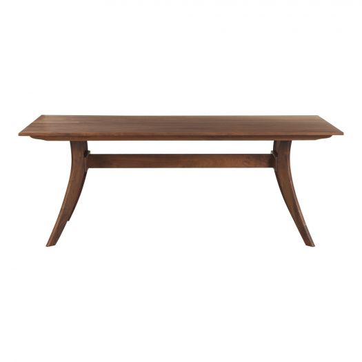 Florence Rectangular Dining Table Small Walnut