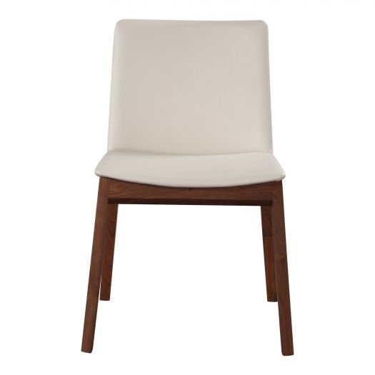 Deco Dining Chair White Pvc-M2