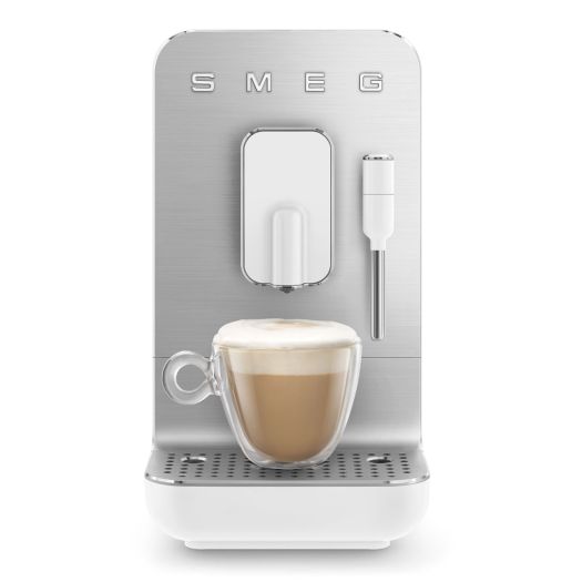 Smeg 50's Style Espresso Automatic Bean To Cup Coffee Machine, White