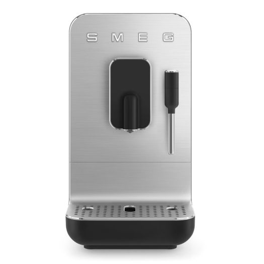 Smeg Espresso Automatic Coffee Machine, Black Stainless steel