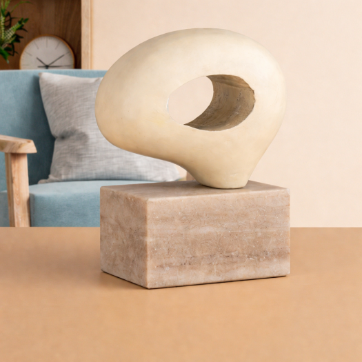 Abstract Sculptural Decorative Accent