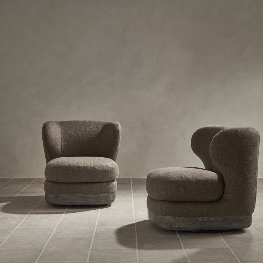 Beck Fabric Swivel Chair