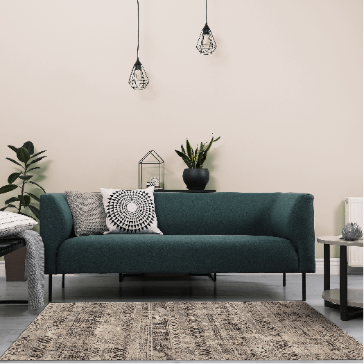 beige and brown rug | سجاد بني وبيج