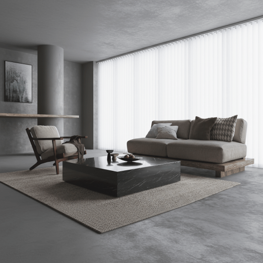 Black Marquino Marble Coffee Table