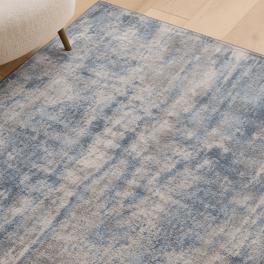 Blue Geo Rug