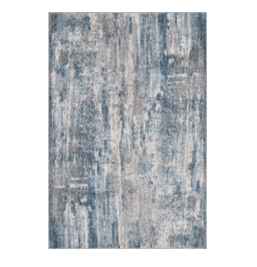 Blue Geo Rug