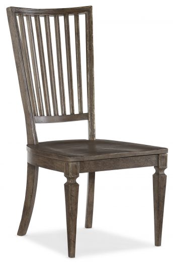 Wood Back Side Chair