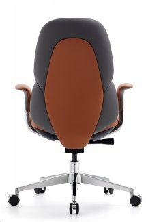 Medium back chair - Wood Color