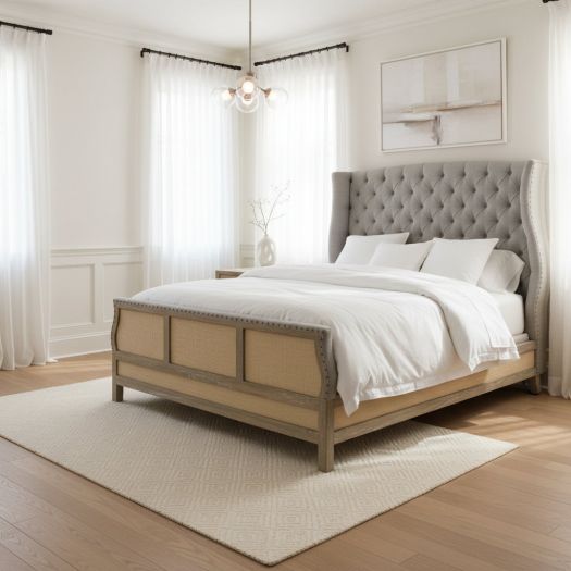 Boheme Bon Vivant De-Constructed California King Uph Bed