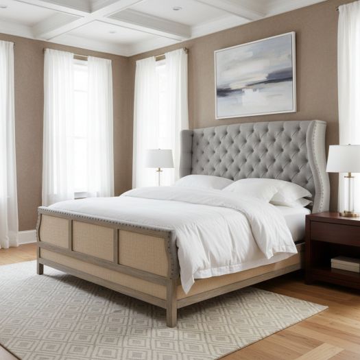Boheme Bon Vivant De-Constructed King Uph Bed