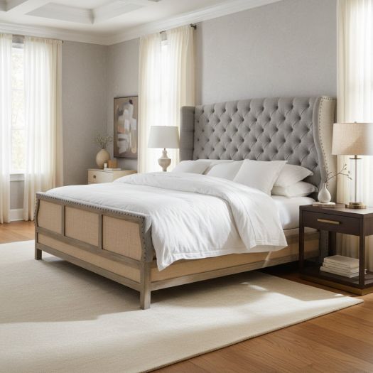 Boheme Bon Vivant De-Constructed Queen Uph Bed