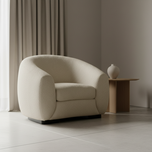 Bouclé Chair