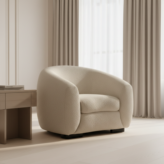 Bouclé Chair
