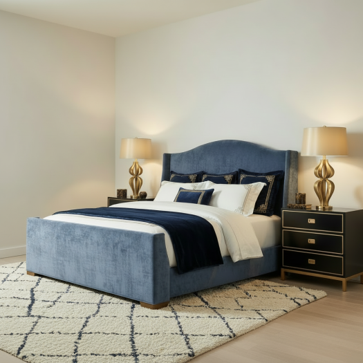 Boulevard-KG Uph Panel Bed