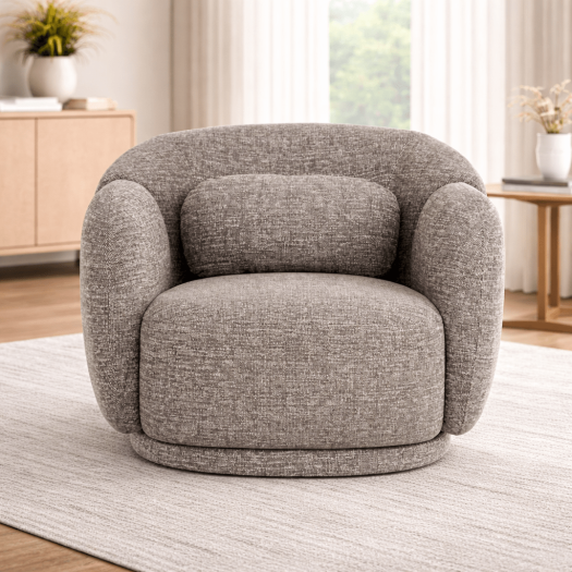 Bounty Grey Accent Chair