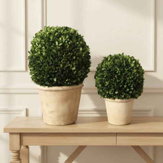 Boxwood Topiary S/2