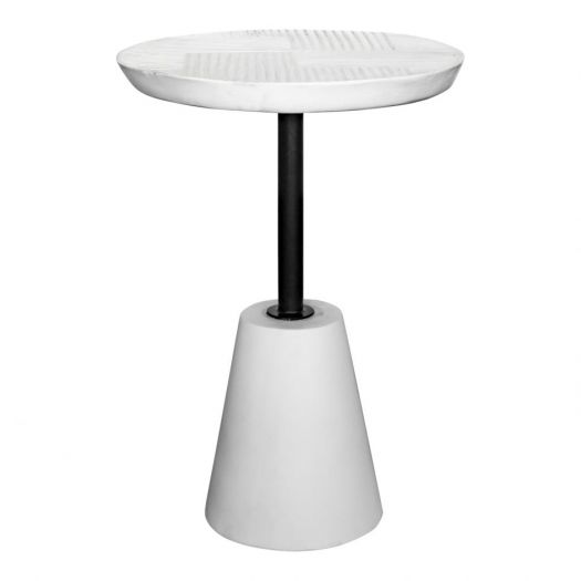 Foundation Outdoor Accent Table White