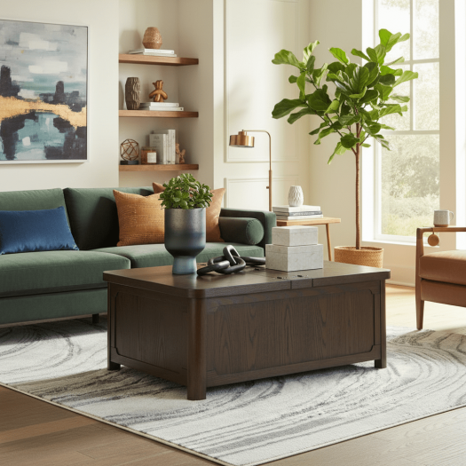 Breckington Cocktail Table with Storage