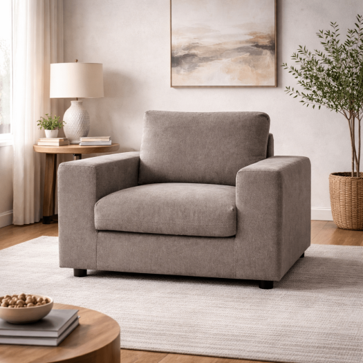 Bresca Brown Accent Chair