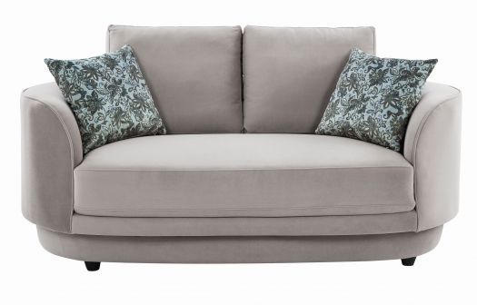 Brescia Grey Loveseat