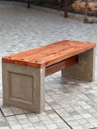 Bronze Timber Bench