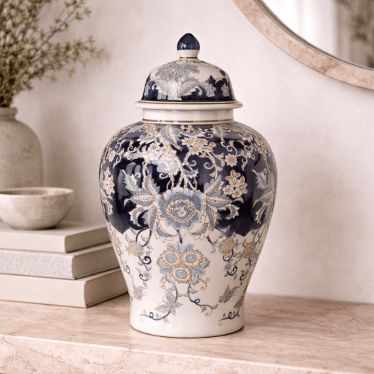 Bryn Ginger Jar,Large