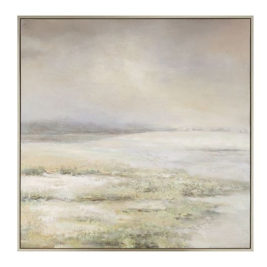 BY THE LAKE Hand Painted Canvas