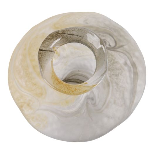 Tirzah Cream Glass Vase