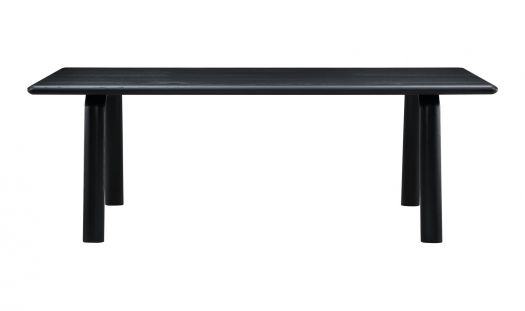 Malibu Dining Table Black Ash