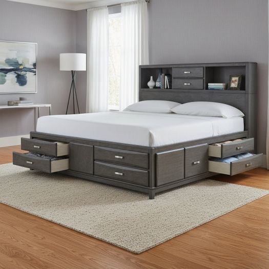 Caitbrook Queen Storage Bed