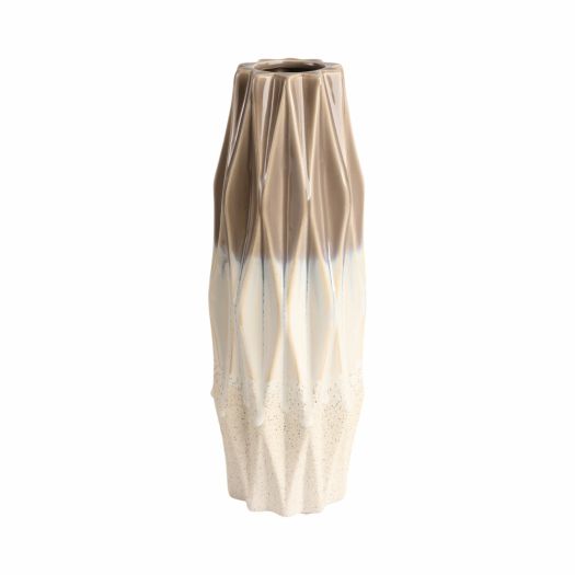Calista Cream Glaze Vase