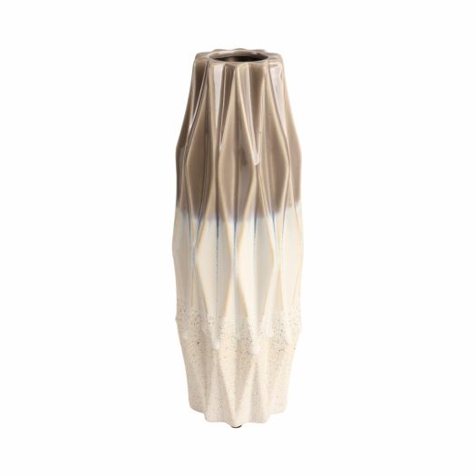 Calista Cream Glaze Vase