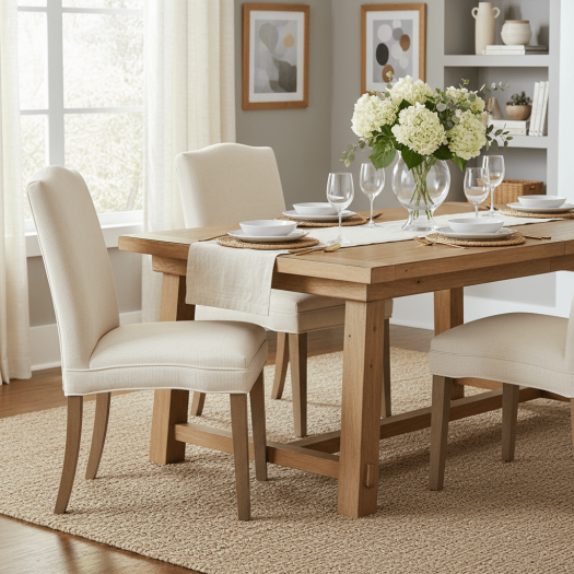 Camel Short Back Armless Stack Chair