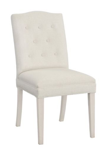 Camel Short Back Dining Chair