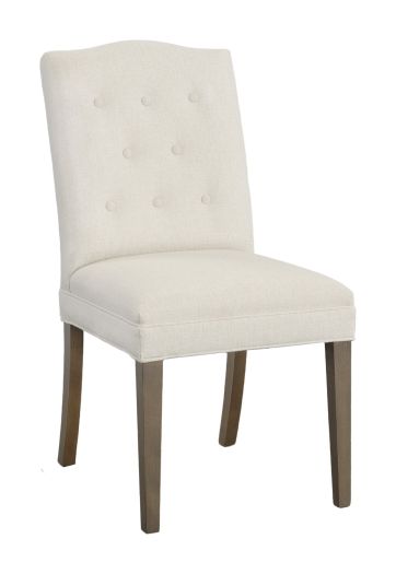 Camel Short Back Dining Chair