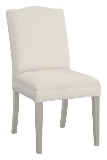 Camel Short Back Dining Chair