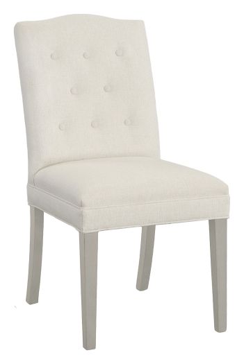 Camel Short Back Dining Chair