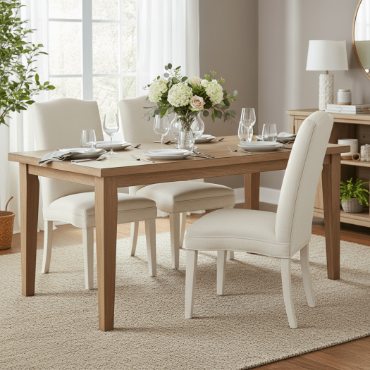 Camel Tall Back Armless Stack Chair