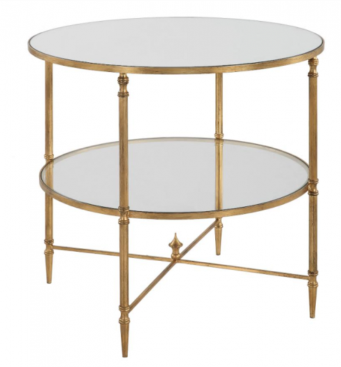 Henzler Round End Table