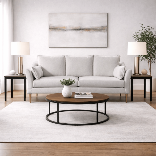 Carmen Beige Sofa W220