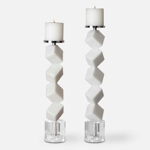 Casen Candleholders, S/2