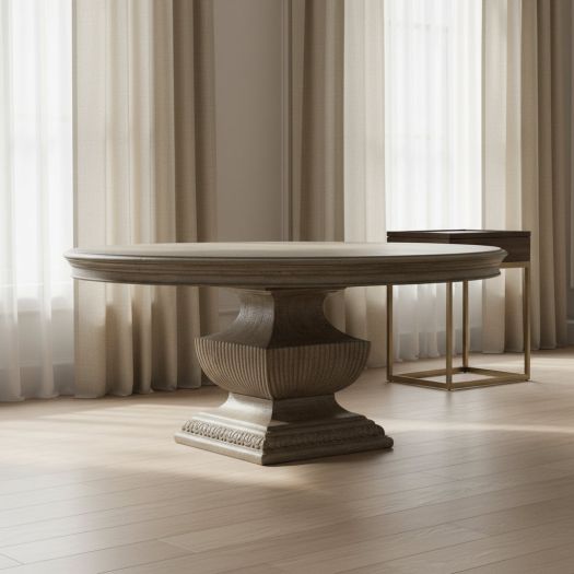 Castella 60in Round Dining Table