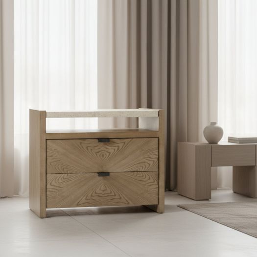 Catalina - Catalina Two Drawer Nightstand