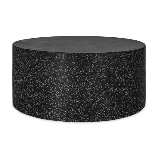 Omi Outdoor Coffee Table Black Terrazzo