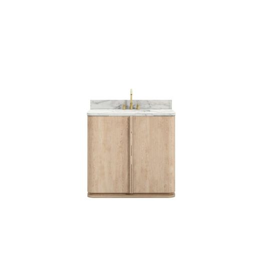 Cedar Sink Single Vanity Light Oak