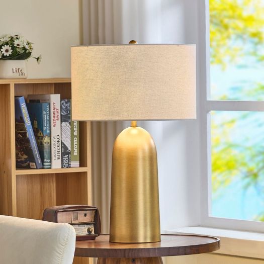 Celestial Brass Table Lamp