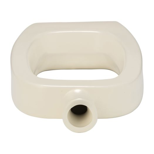 CER, 14 VASE W/CUT-OUT, CREAM