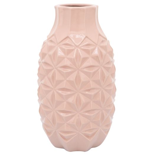 Cer, 15 Geo Vase, Blush